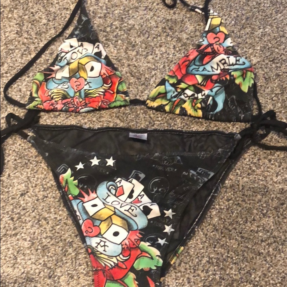 Ed Hardy the Gamble bikini
